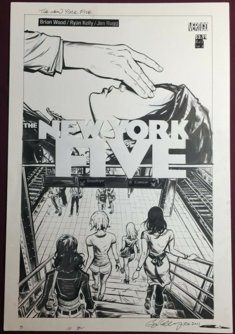 New York Five #4 Cover by Ryan Kelly